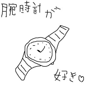 この世に時間などない、時間は人間が勝手に作ったもの【腕時計】